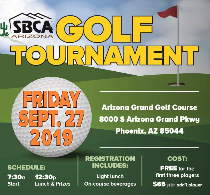 SBCA Arizona Chapter Golf Tournament | Structural Building Components ...